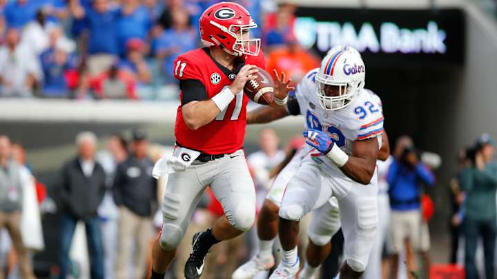 Georgia Bolsters Resume, Texas and Iowa Drop While Wisconsin and Oregon Fall Out of AP Poll Georgia Bolsters Resume, Texas and Iowa Drop While Wisconsin and Oregon Fall Out of AP Poll