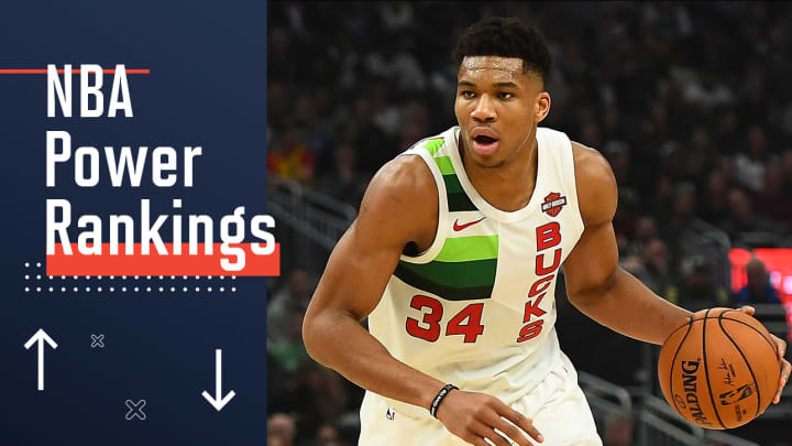NBA Power Rankings: Giannis Antetokounmpo, Bucks Rise to No. 1 NBA Power Rankings: Giannis Antetokounmpo, Bucks Rise to No. 1