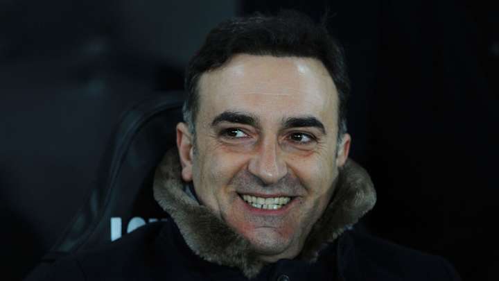 Carvalhal Reveals 'Carlos Had a Dream' Stitched on Jacket as Swansea Reach FA Cup Quarters Carvalhal Reveals 'Carlos Had a Dream' Stitched on Jacket as Swansea Reach FA Cup Quarters
