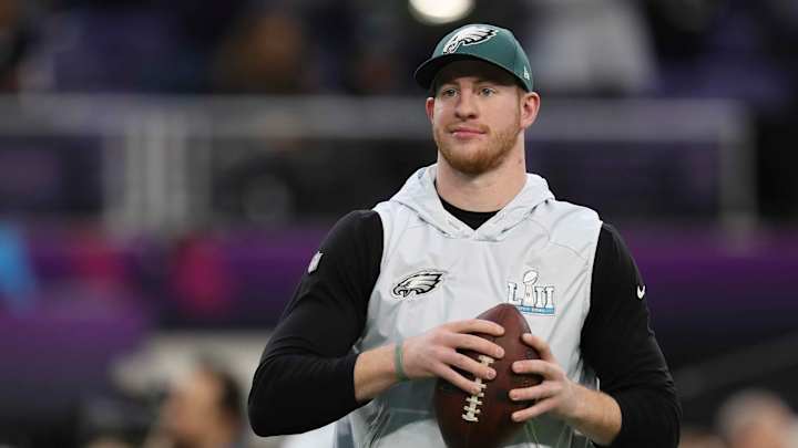 Eagles' Carson Wentz Says He Wants to Play in Week 1