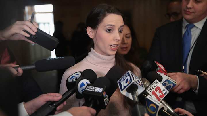 Former Gymnast Rachael Denhollander on USOC's Nassar Cover-Up: 'It Is Time for Congress to Act' Former Gymnast Rachael Denhollander on USOC's Nassar Cover-Up: 'It Is Time for Congress to Act'