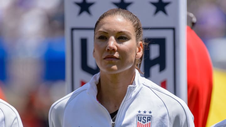 U.S. Soccer to Honor Hope Solo for Cap Milestone at Denmark Friendly U.S. Soccer to Honor Hope Solo for Cap Milestone at Denmark Friendly