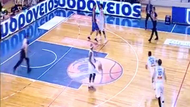 Watch: Player Gets Headbutted In Greek Basketball Brawl Watch: Player Gets Headbutted In Greek Basketball Brawl