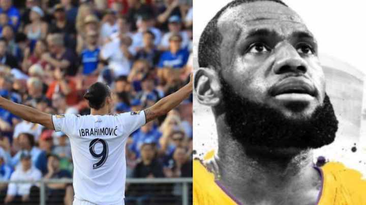 Zlatan Ibrahimovic's Tweet Welcoming LeBron to Los Angeles is Very, Very Ibra