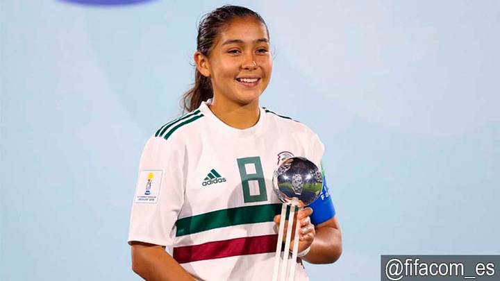 Orgullo nacional | Nicole Pérez ganó el Balón de Plata del Mundial sub 17 en Uruguay