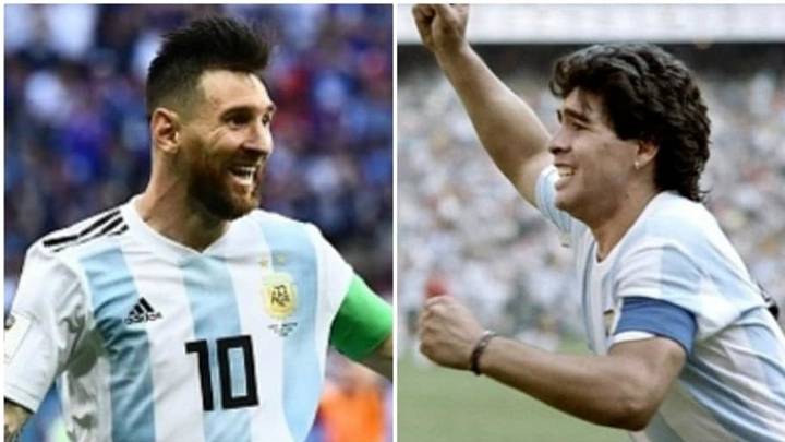 La comparativa entre Maradona y Messi en los Mundiales La comparativa entre Maradona y Messi en los Mundiales