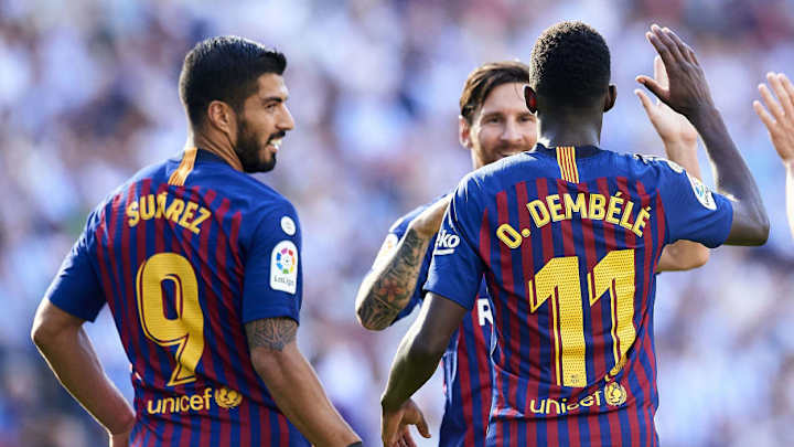 Barcelona's Luis Suarez Issues Warning to Ousmane Dembele Over Focus Barcelona's Luis Suarez Issues Warning to Ousmane Dembele Over Focus