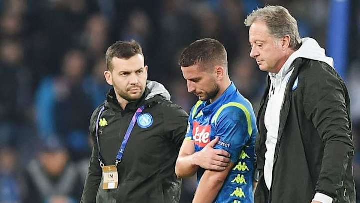 Dries Mertens Set to Be Available for Genoa Clash as Napoli Play Down Shoulder Injury Fears