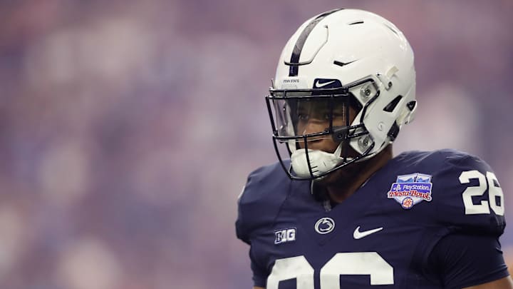 Penn State RB Saquon Barkley Signs With Jay-Z's Roc Nation Sports Agency Penn State RB Saquon Barkley Signs With Jay-Z's Roc Nation Sports Agency