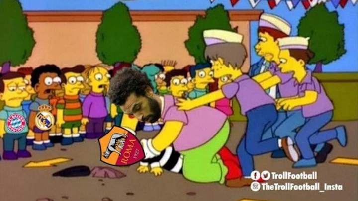 Los mejores memes de la goleada del Liverpool ante la Roma