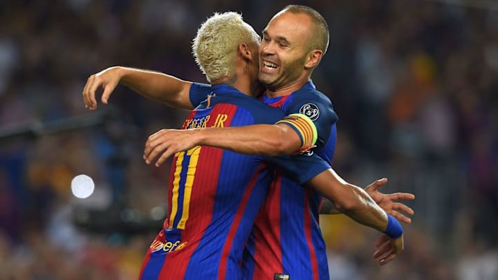Neymar Posts Heartfelt Tribute Following Andres Iniesta's Barcelona Exit Announcement
