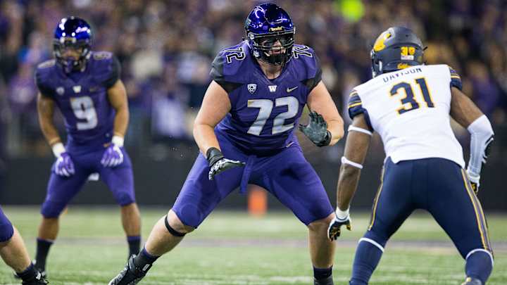 Washington Left Tackle Trey Adams to Miss Season Opener Against Auburn