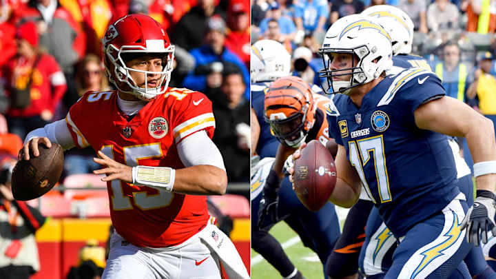 Chargers-Chiefs: Mahomes, Rivers Battle at the Top of the AFC on Thursday Night Chargers-Chiefs: Mahomes, Rivers Battle at the Top of the AFC on Thursday Night