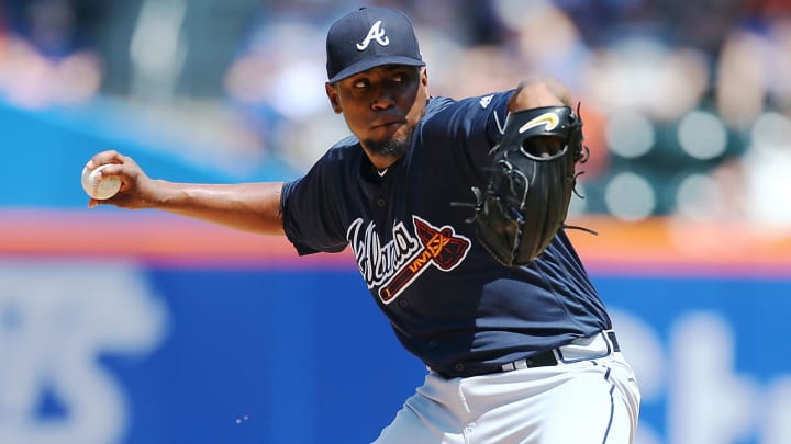 Braves' Julio Teheran Loses No-Hitter Against Mets