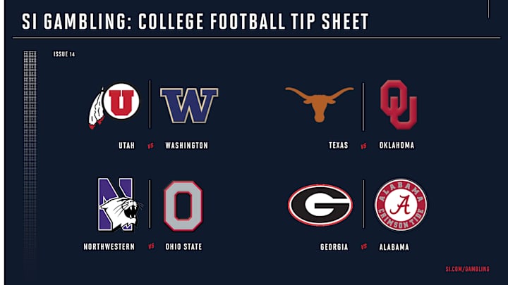 Weekly Tip Sheet: The Complete Printable Betting Guide to Week 14 of College Football