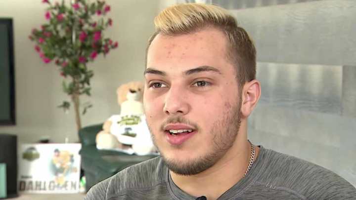 Humboldt Broncos Bus Crash Survivor Signs With College Team After Recovery Humboldt Broncos Bus Crash Survivor Signs With College Team After Recovery