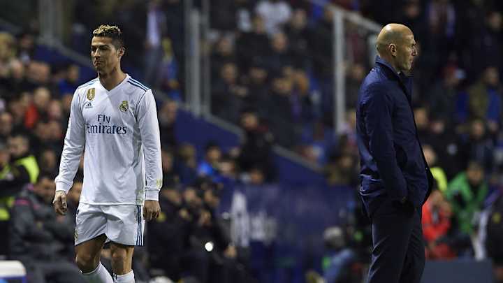 VIDEO: Frustrated Cristiano Ronaldo's Dig at Cameraman Following Surprise Substitution VIDEO: Frustrated Cristiano Ronaldo's Dig at Cameraman Following Surprise Substitution