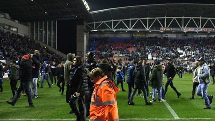 FA Charge Wigan Athletic for Pitch Invasion After FA Cup Win Over Manchester City FA Charge Wigan Athletic for Pitch Invasion After FA Cup Win Over Manchester City