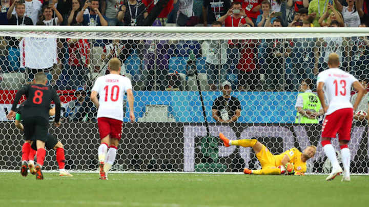 Croatia 1-1 Denmark (3-2 Pens): Ivan Rakitić Breaks Danish Hearts Despite Kasper Schmeichel Heroics