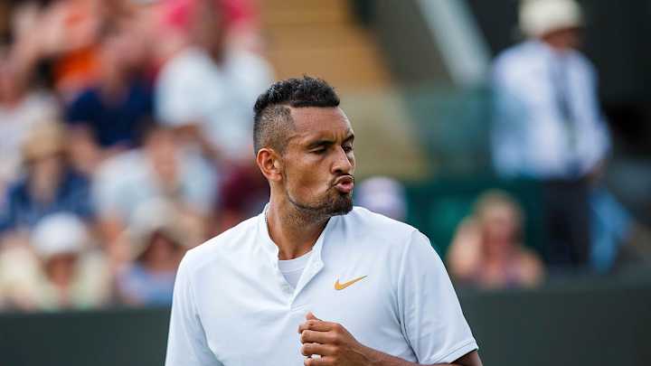 Watch: Nick Kyrgios Forgot His Shoes At ATP World Tour Match