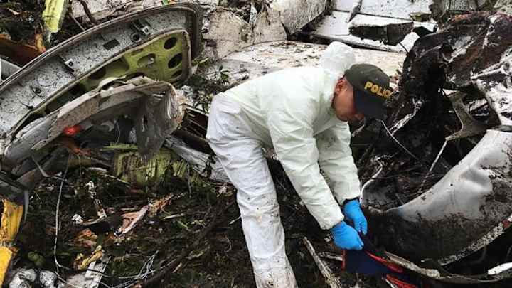 Se revela la causa del accidente de avión del Chapecoense Se revela la causa del accidente de avión del Chapecoense