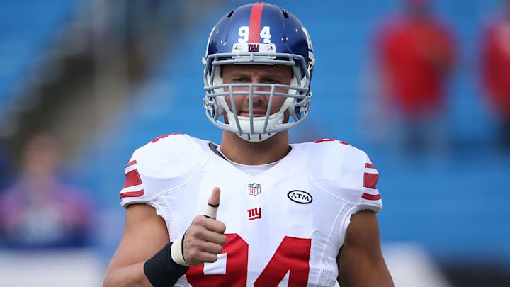 Giants' Mark Herzlich Invites Trump To Visit Locker Room, Discuss National Anthem Giants' Mark Herzlich Invites Trump To Visit Locker Room, Discuss National Anthem