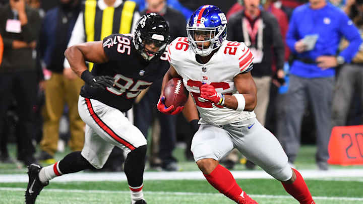 Watch: Giants Get Epic Last-Second Backdoor Cover on MNF vs. Falcons