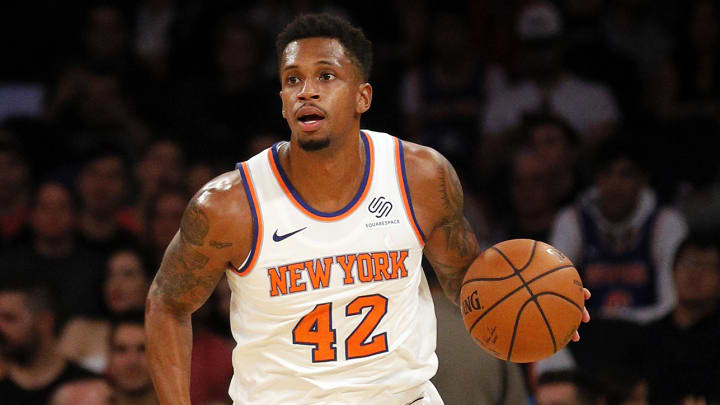 Lance Thomas Spreads Holiday Cheer, One Sneaker at a Time Lance Thomas Spreads Holiday Cheer, One Sneaker at a Time