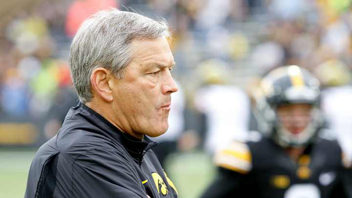 Iowa Coach Kirk Ferentz Faces an Unusual Rival: His Neighbors
