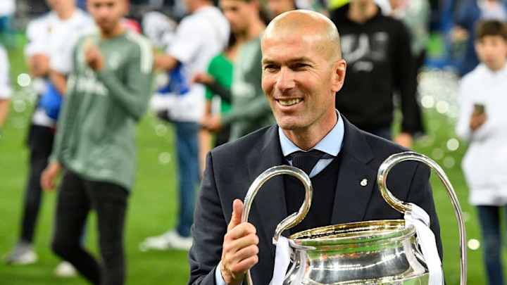 Los increíbles números de Zidane en el banquillo del Real Madrid