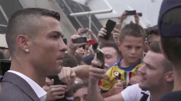 Cristiano Ronaldo Introduced at Juventus Cristiano Ronaldo Introduced at Juventus
