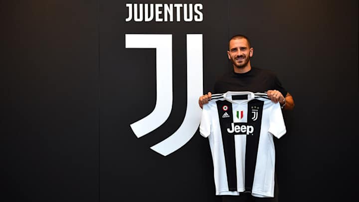 Bonucci Returns to Juventus; Higuain, Caldara Join AC Milan
