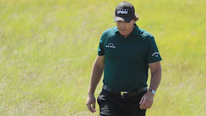 Phil Mickelson Apologizes for Putting a Moving Ball at U.S. Open