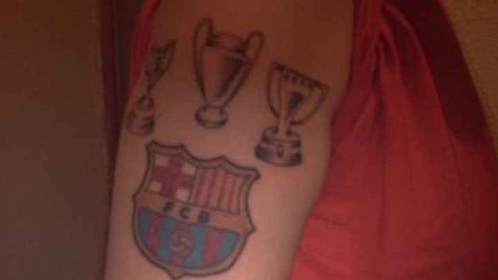 El periodista que prometió tatuarse el triplete del Barça si el Real Madrid no gana la Champions