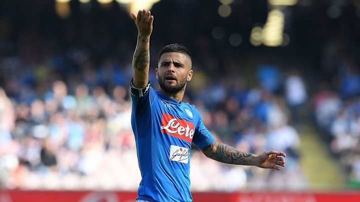 PHOTOS: Napoli Star Lorenzo Insigne Reacts After Being Assigned Tallest Mascot for AC Milan Clash