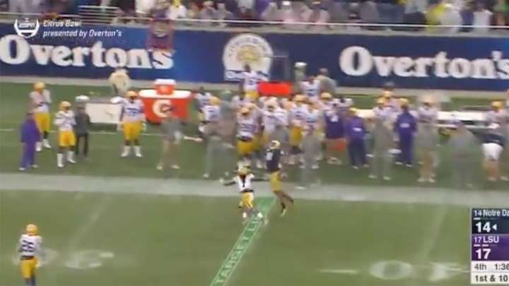 Watch: Notre Dame Wins Citrus Bowl After Crazy Miles Boykin Touchdown Grab