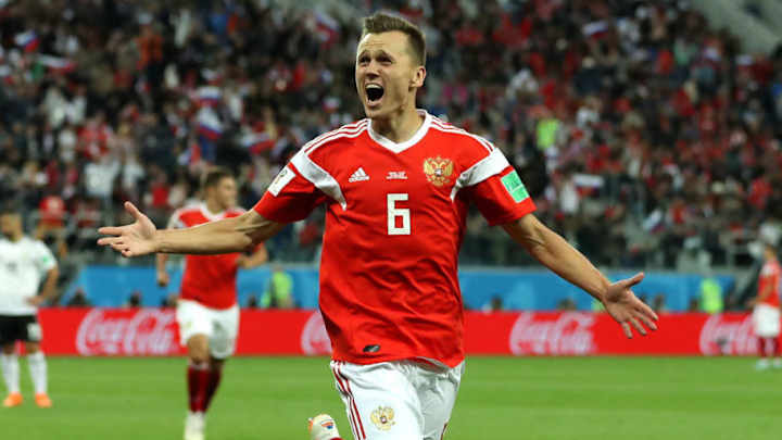 Russia 3-1 Egypt: Pharaohs All But Out Despite Salah's Return as Hosts Put One Foot in Last 16