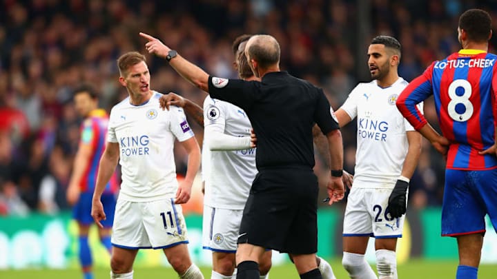 Marc Albrighton Charged With Misconduct Following Sending Off Against Crystal Palace