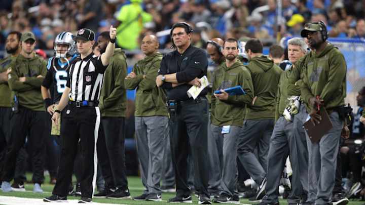 Panthers Fire Defensive Assistants Brady Hoke, Jeff Imamura Panthers Fire Defensive Assistants Brady Hoke, Jeff Imamura