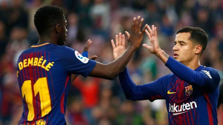 ANÁLISIS | Los grandes números de Coutinho y Dembélé en su primer año con el Barça ANÁLISIS | Los grandes números de Coutinho y Dembélé en su primer año con el Barça