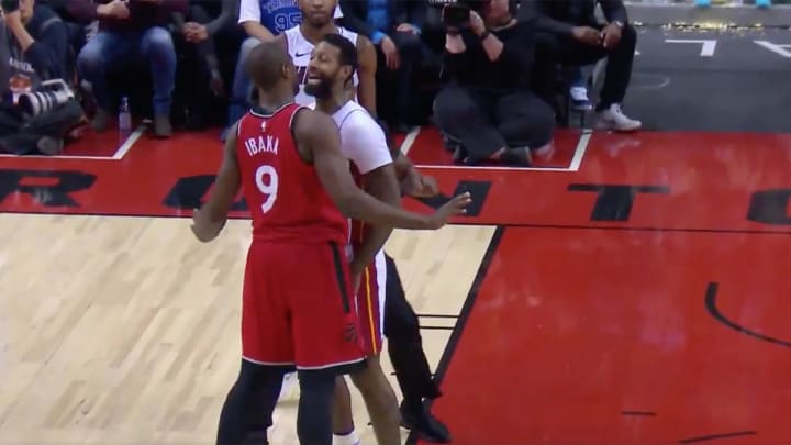 Watch: Ellington's Game Winner Caps Chippy Heat-Raptors Game