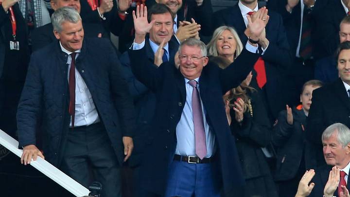 VIDEO: Sir Alex Ferguson Receives Rousing Reception From Old Trafford Faithful After Having Surgery VIDEO: Sir Alex Ferguson Receives Rousing Reception From Old Trafford Faithful After Having Surgery