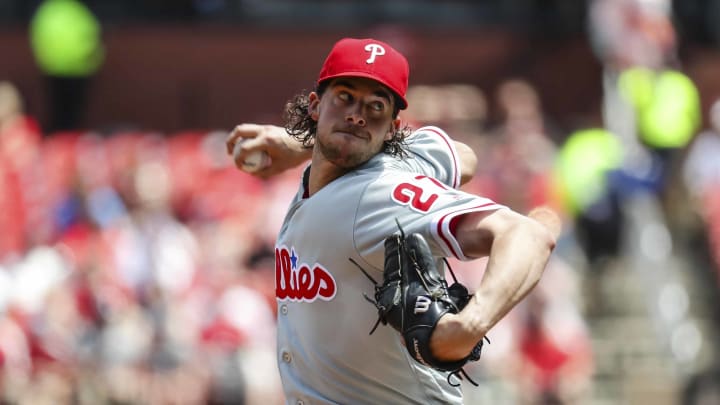 Aaron Nola's No-Hitter Broken Up in Seventh Inning Aaron Nola's No-Hitter Broken Up in Seventh Inning
