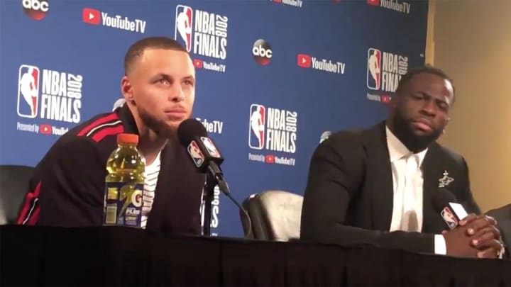 Watch: Draymond Green's Facial Expressions on J.R. Smith's Blunder are Priceless