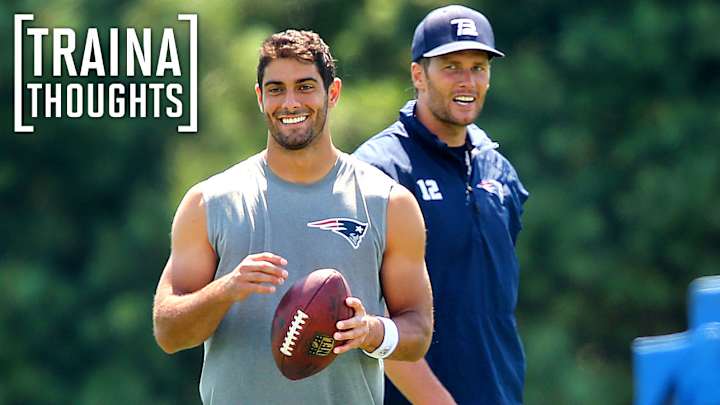 Traina Thoughts: Boston Writer Gets Duped on Fake Tom Brady/Jimmy Garoppolo Story