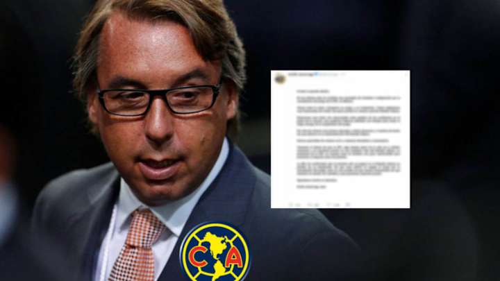 Las palabras de Azcárraga a la afición del América por el cambio de estadio Las palabras de Azcárraga a la afición del América por el cambio de estadio
