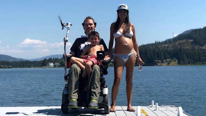 Steve Gleason and Wife Michel Are Expecting a Second Child Steve Gleason and Wife Michel Are Expecting a Second Child