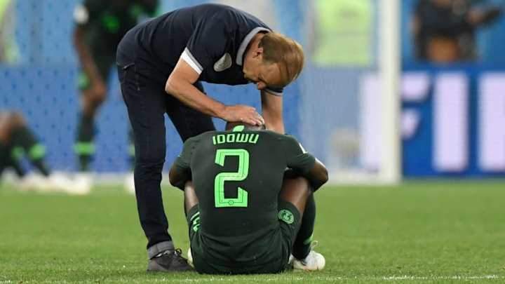 Nigeria Boss Gernot Rohr 'Proud' After Late Argentina Strike Eliminates Courageous Super Eagles