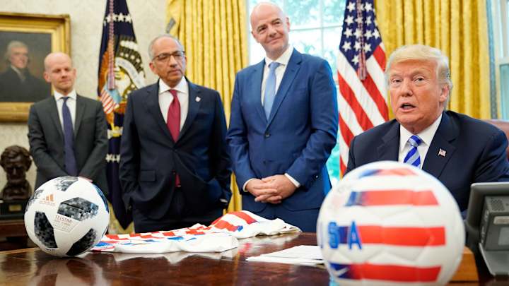 Infantino, Cordeiro Take Next Steps Toward 2026 World Cup–at the White House