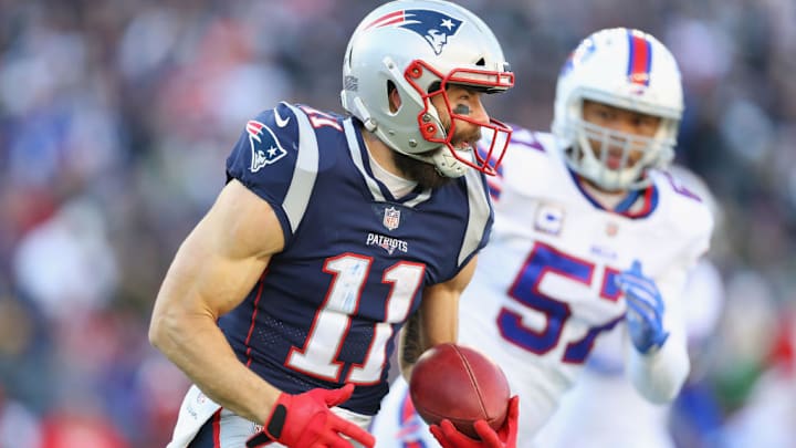 Patriots' Julian Edelman Fined Three Times for $63K for Unnecessary Roughness vs. Bills